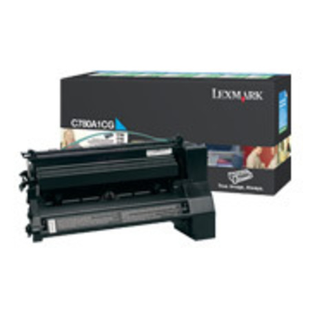 LEXMARK Print Cartridge - Cyan - 6,000 Pages - C780/C782 C780A1CG